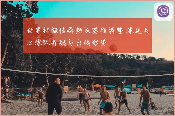世界杯微信群热议赛程调整 球迷关注球队备战与出线形势